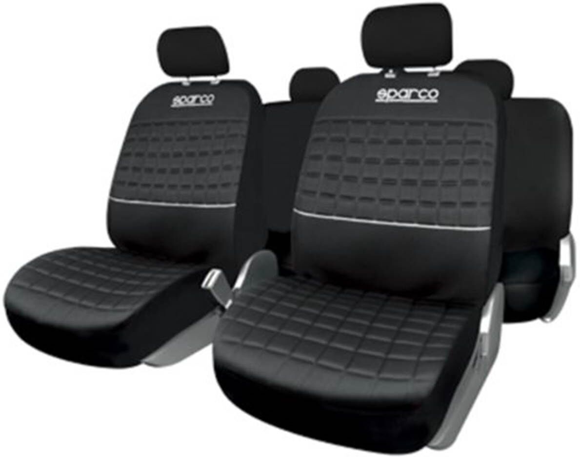 Sparco Juego completo de fundas de asiento para coche  lazio