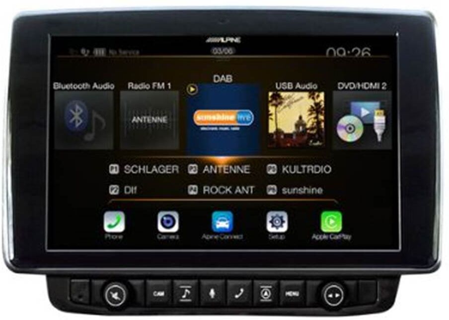 Alpine Sistema multimedia  x903d-du