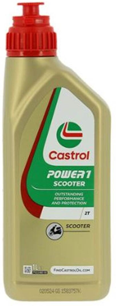 CASTROL Aceite  power 1 scooter 2t 1l