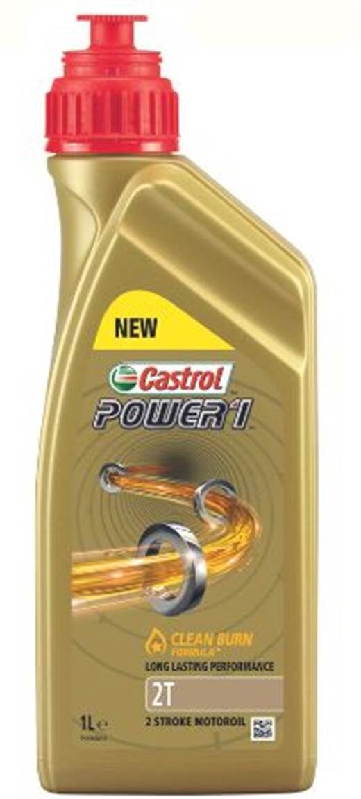 CASTROL Aceite  power 1 motocicleta scooter 2t 1l