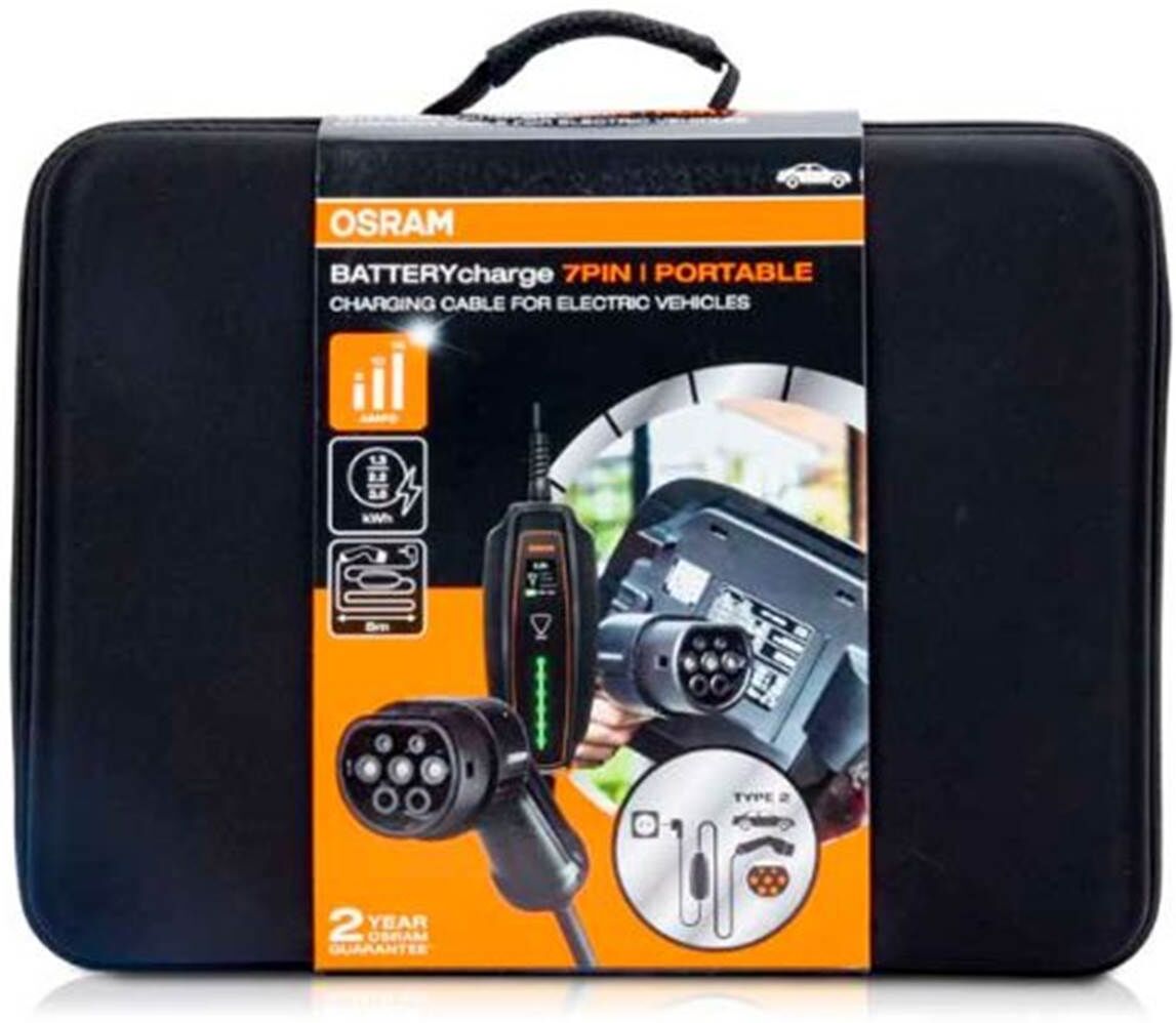 OSRAM Cargador ev  1.3/2.2/3.6 kwh 5m