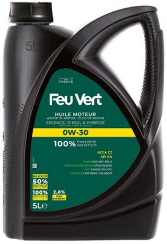 Feu Vert Aceite  0W30 950A C2 5L