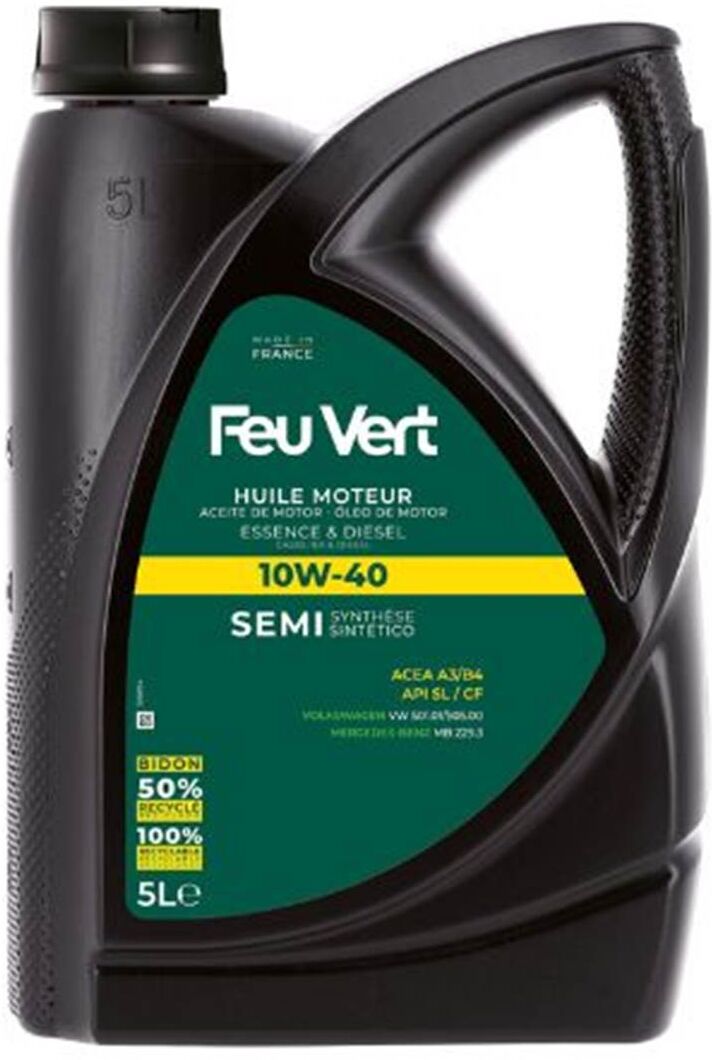 Feu Vert Aceite  10W40 A3 B4 5L