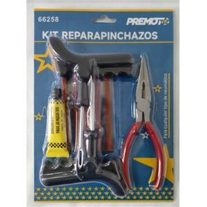 PREMOTO Kit de herramientas de reparación de neumáticos