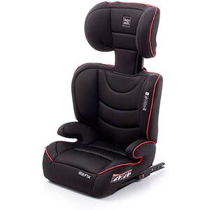 BABYAUTO Silla coche niño grupo 2,3  jet fix negro rojo