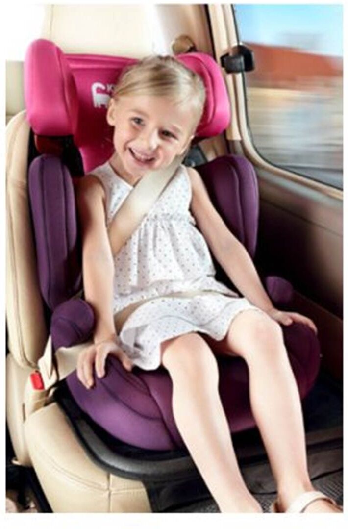 KIDS SAFE Silla coche niño grupo 2,3  ks700 rosa