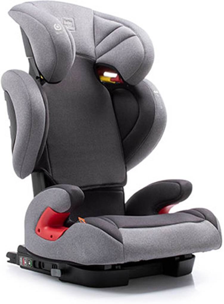 BABYAUTO Silla coche niño grupo 2,3  mate fix gris