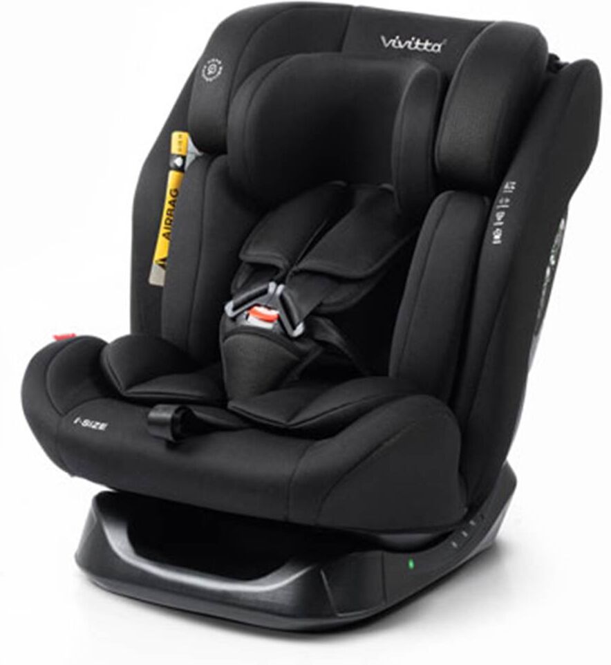 VIVITTA Silla coche niño Vivita i-Size 40 a 150 cm Eder negra