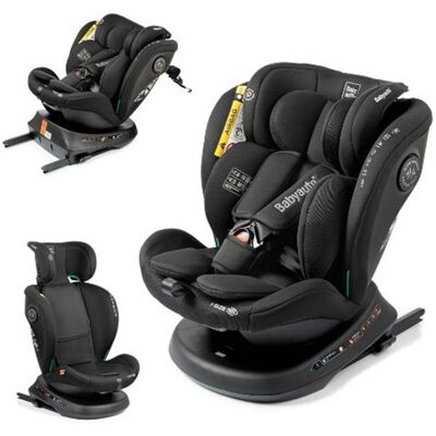 Babyauto Silla de Coche Aprecia Jet Black Giratoria 360º de 40 a 150cm Babyauto Silla de Coche Aprecia Jet Black Giratoria 360º de 40 a 150cm