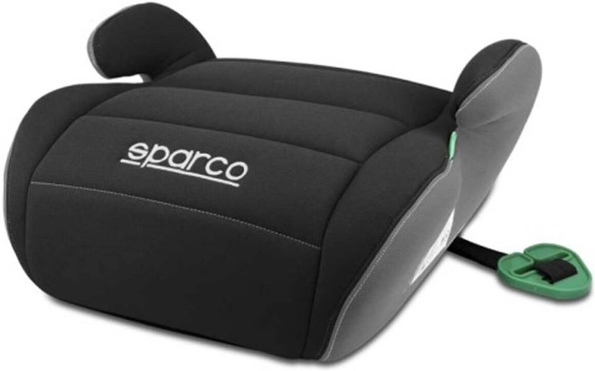 Sparco Alzador de coche para niño i-size 125 a 150 cm F100KI negro