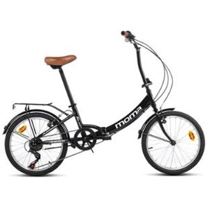 MOMA Bicicleta plegable  first class 2 negra