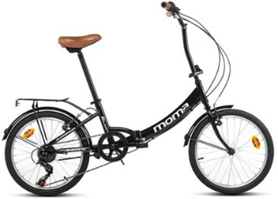 MOMA Bicicleta plegable  first class 2 negra