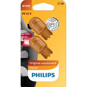 Philips Bombilla wy21w  premium 12v ambar 2 uds