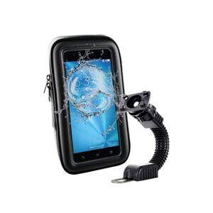 MUVIT Soporte smartphone  moto y funda impermeable hasta 5.5 pulgadas