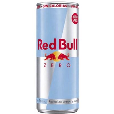Red Bull Bebida energética Zero 250 ml Red Bull Bebida energética Zero 250 ml