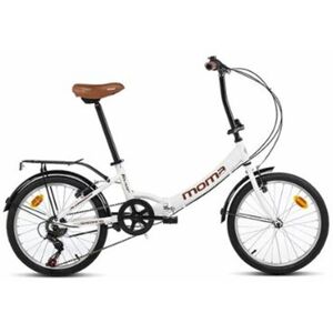 MOMA Bicicleta plegable  first class 2 blanca