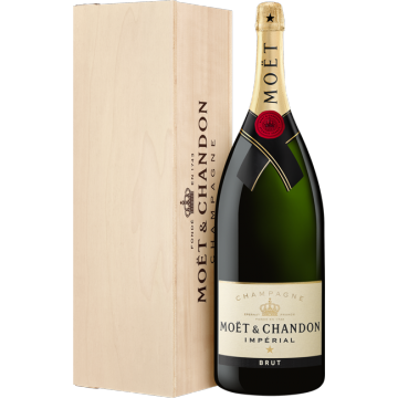 MOET & CHANDON  CHAMPAGNE Champagne Moet & Chandon - Brut Impérial - Salmanazar - Caja Madera