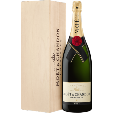 MOET & CHANDON  CHAMPAGNE Champagne Moet & Chandon - Brut Impérial - Jéroboam - Caja Madera