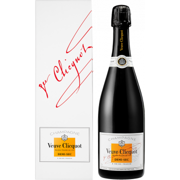 Champagne Veuve Clicquot - Demi-Sec - Con Estuche