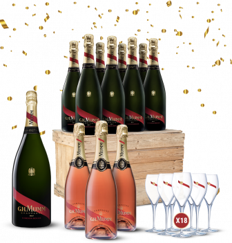 Champagne Mumm - Pack Fiestas - Mumm Cordon Rouge