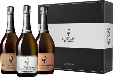 CHAMPAGNE BILLECART-SALMON Champagne Billecart Salmon - Estuche Exc3ption - 3 Botellas