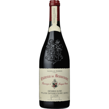 CHATEAU DE BEAUCASTEL Hommage a Jacques Perrin 2020 - Château de Beaucastel - Caisse Bois