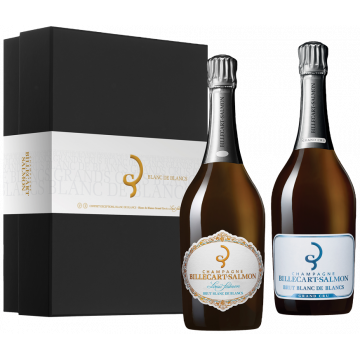 CHAMPAGNE BILLECART-SALMON Champagne Billecart Salmon - Estuche Exception - Duo Blanc de Blancs
