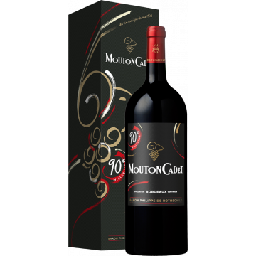 Magnum Mouton Cadet 2020 Estuche Regalo (90eme Anniversaire)  - Baron Philippe de Rothschild