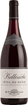 MAISON MICHEL CHAPOUTIER Côtes du Rhone - Belleruche Rouge 2022 - M. Chapoutier