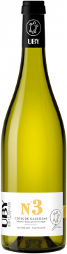 DOMAINE UBY N°3 - Colombard-Sauvignon Blanc 2023 - DOMINIO Uby