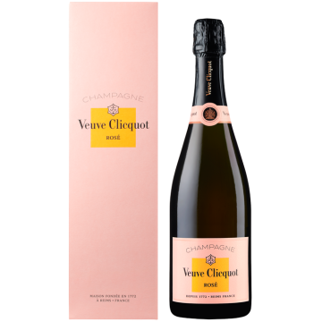 Champagne Veuve Clicquot - Brut Rosé - Con Estuche