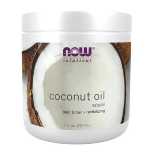 Now Foods Aceite de coco 100% puro para piel y cabello - 207ml