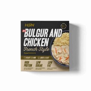 HSN Plato preparado estilo fit bulgur con pollo en salsa de mostaza estilo francés - 420g