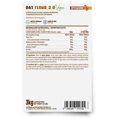 HSN | Harina de avena - Precooked - Excelente digestibilidad - Apto para veganos - Nuevos sabores HSN | Harina de avena - Precooked - Excelente digestibilidad - Apto para veganos - Nuevos sabores