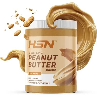 HSN Mantequilla de maní - Tostada, Vegana, 1kg HSN Mantequilla de maní - Tostada, Vegana, 1kg