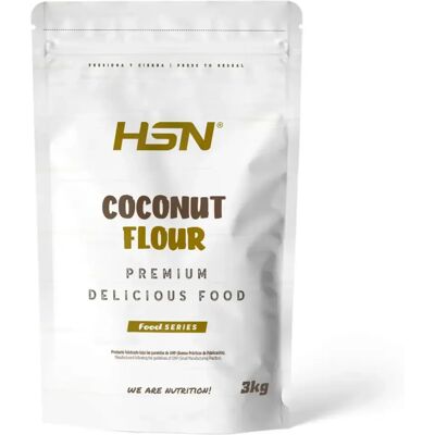 HSN Harina de Coco 3kg - Sin Gluten y Bajo en Carbohidratos HSN Harina de Coco 3kg - Sin Gluten y Bajo en Carbohidratos