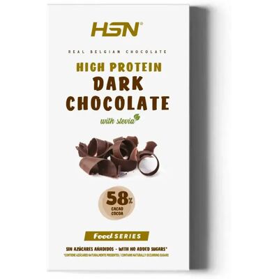 HSN Tableta chocolate negro hiperproteico con stevia (sin azúcar) - 100g - Snacks y tentempiés - - 5 Servicios HSN Tableta chocolate negro hiperproteico con stevia (sin azúcar) - 100g - Snacks y tentempiés - - 5 Servicios