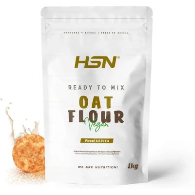 HSN Modelo 2.0 - Harina de Avena - Precooked - Vegano - Buena solubilidad HSN Modelo 2.0 - Harina de Avena - Precooked - Vegano - Buena solubilidad