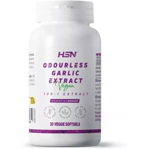 HSN Extracto de aceite de ajo inodoro (100:1) 10mg - 30 perlas vegetales