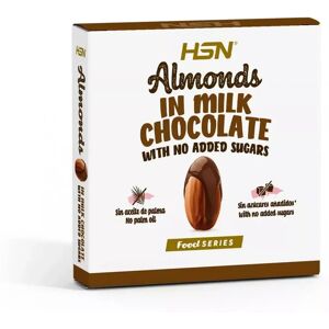 HSN Almendras con chocolate con leche sin azúcar - 70g