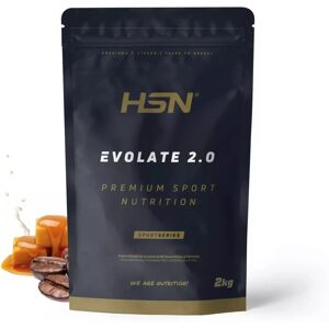 HSN Evolate 2.0 (whey isolate cfm) 2kg café y caramelo