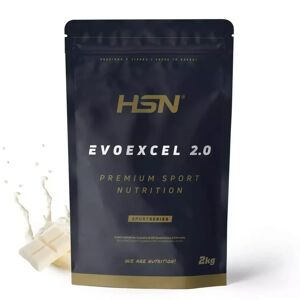 HSN Evoexcel 2.0 (whey protein isolate + concentrate) 2kg chocolate blanco