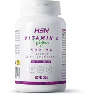 HSN Vitamina c 500mg + bioflavonoides cítricos - 120 veg caps