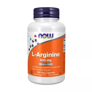 Now Foods L-arginina 500mg - 100 veg caps