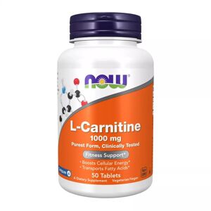 Now Foods L-carnitina 1000mg - 50 tabs