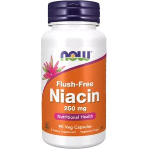 Now Foods Niacina (vitamina b3) flush-free 250mg - 90 veg caps