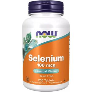 Now Foods Selenio 100mcg - 250 tabs