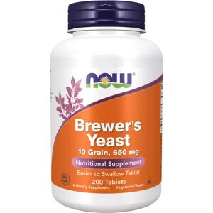 Now Foods Levadura de cerveza 650mg - 200 tabs