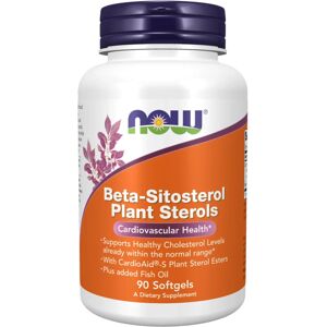 Now Foods Beta-sitosterol plant sterols - 90 perlas