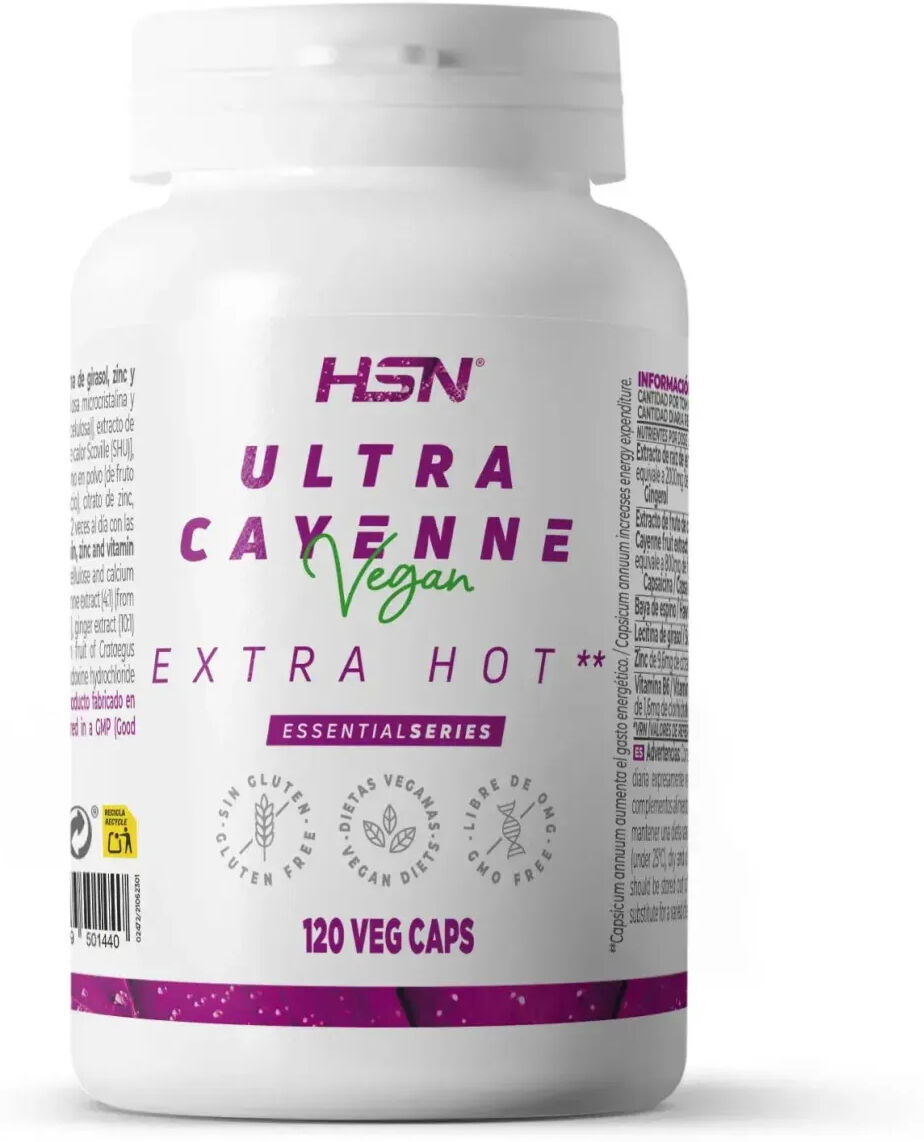 HSN Ultra cayena extra hot*(2,25% capsaicina) - 120 veg caps